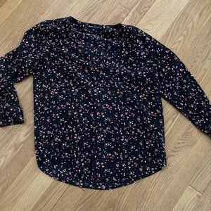 Madewell Sezane Sézane Elly Tomboy floral top